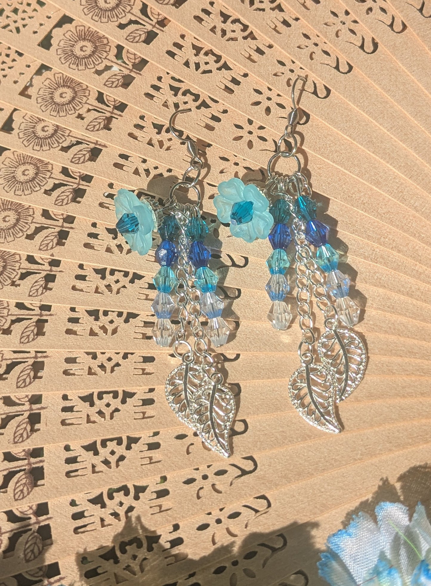 Flower earrings