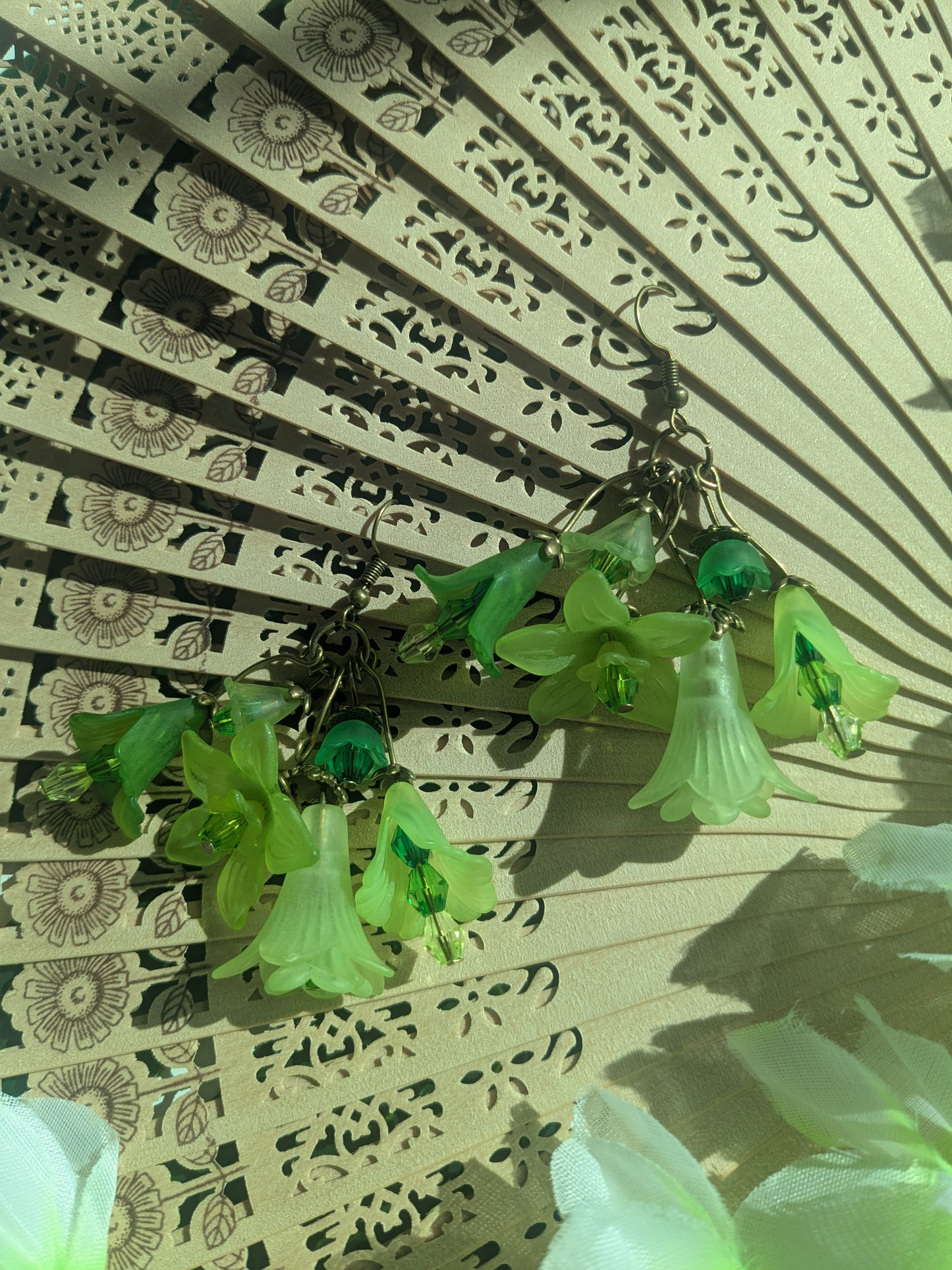 8 colors - Flower Earrings